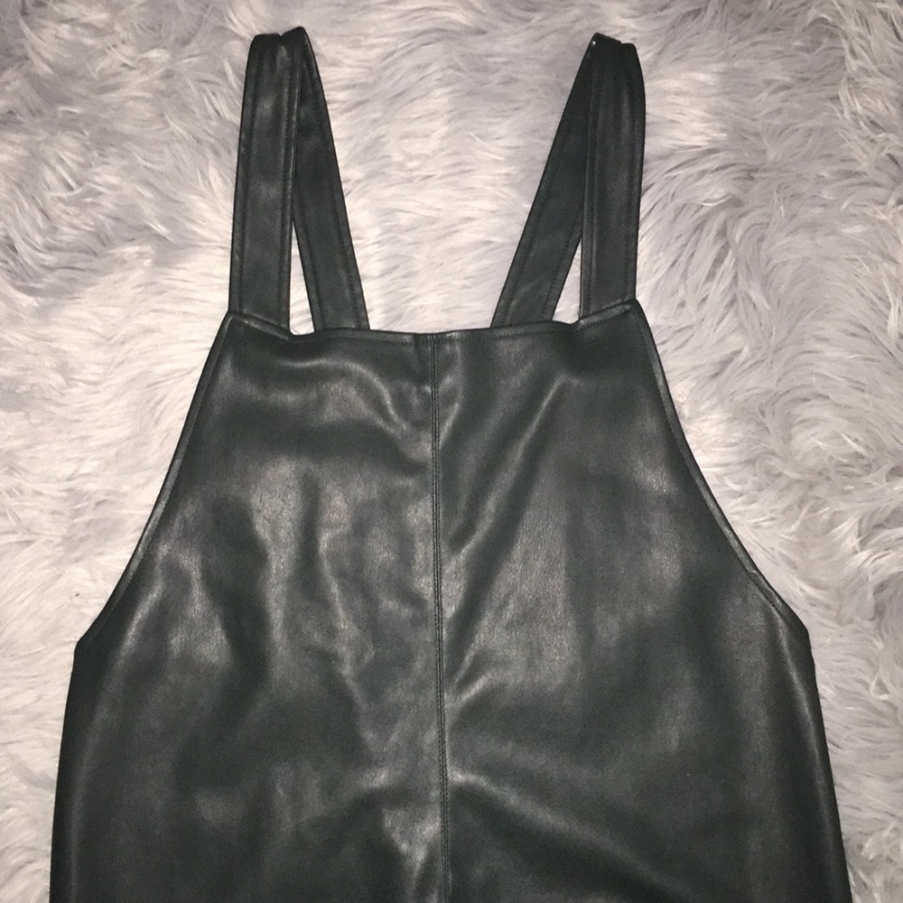 🦚 Zara Leather Overalls 🦚